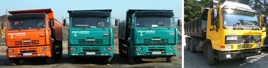 ROMANKO I SYNOWIE transport